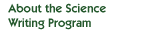 About the science writing program