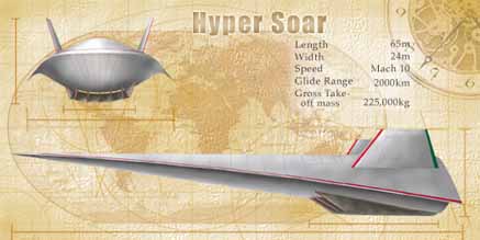The hyper soar vehicle